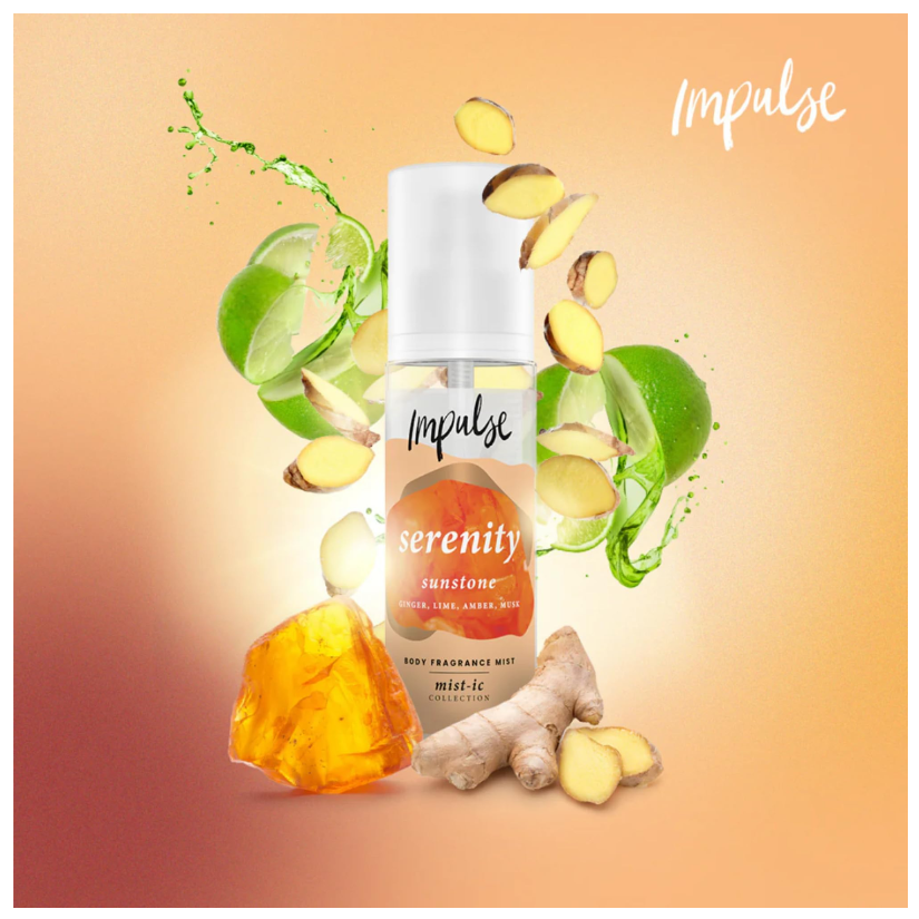  Impulse Mist-ic Serenity Body Mist 6 x 150ml